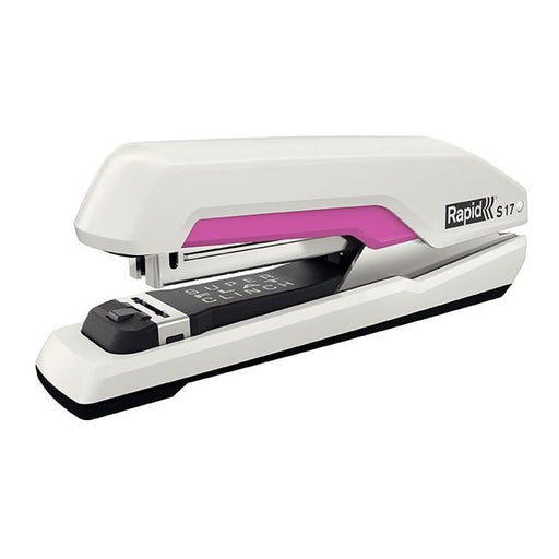 Rapid stapler f/strip s17 white/pink-Officecentre
