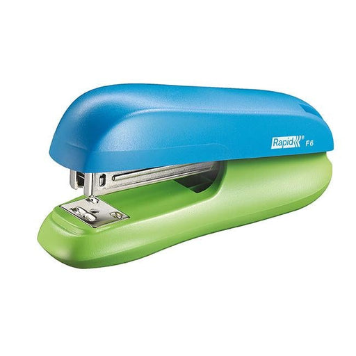 Rapid stapler h/strip f6 blue/green-Officecentre