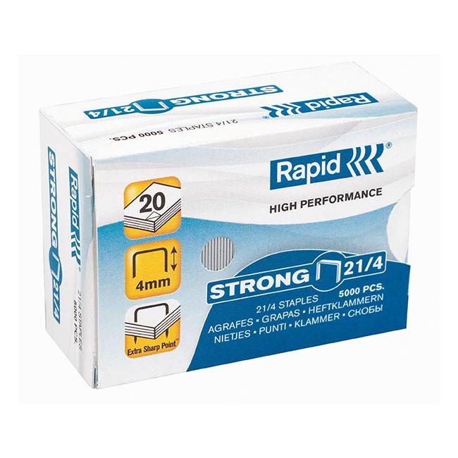 Rapid staples 21/4mm bx5000-Officecentre