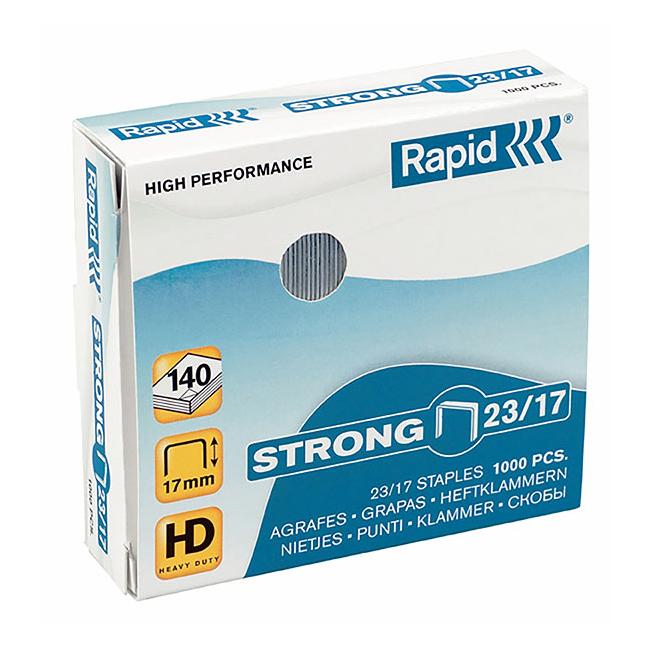 Rapid staples 23/17mm bx1000 strong-Officecentre