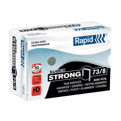 Rapid staples 73/8mm bx5000 s/strong-Officecentre