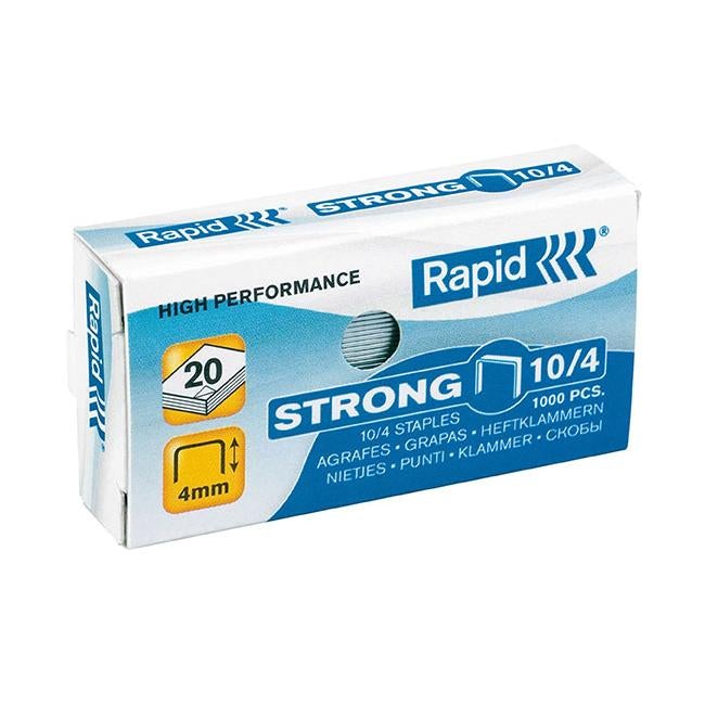 Rapid staples no.10 10/4mm bx1000-Officecentre
