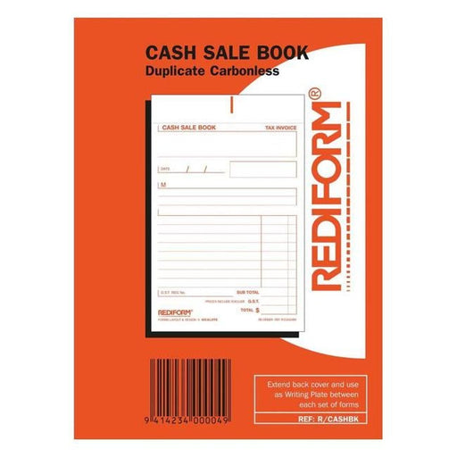 Rediform Book Cash Sale R/Cashbook Duplicate 50 Leaf-Officecentre