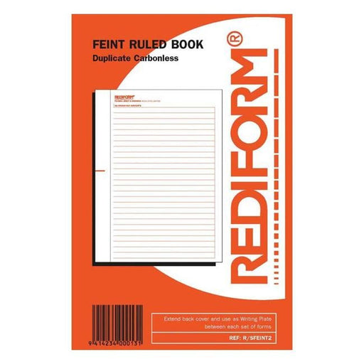 Rediform Book Feint Ruled R/Sfeint2 Duplicate 50 Leaf-Officecentre