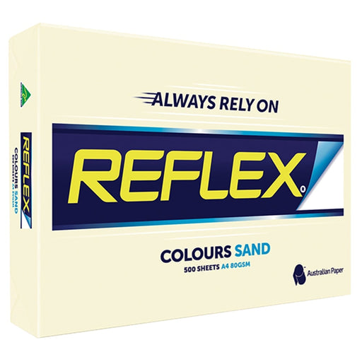 Reflex Copypaper A4 80gsm Sand Ream 500 Sheets-Officecentre