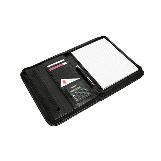 Rexel compendium zip pad holder black-Officecentre