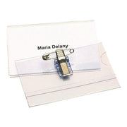 Rexel id convention cardholder with pin bx50-Officecentre