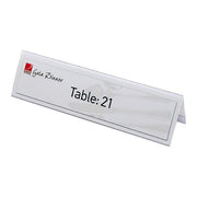 Rexel id large name plates bx25 59x210mm-Officecentre