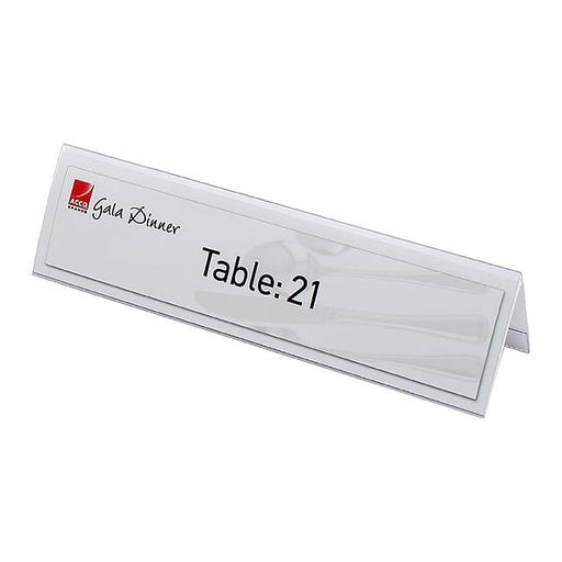 Rexel id large name plates bx25 59x210mm-Officecentre