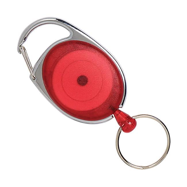 Rexel id retractable snap lock key hold red-Officecentre