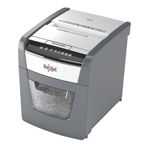 Rexel optimum autofeed shredder 50x cross cut-Officecentre