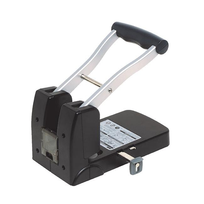 Rexel punch 2h 100 sheet power blk/silv-Officecentre