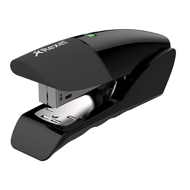 Rexel stapler h/strip gazelle black-Officecentre