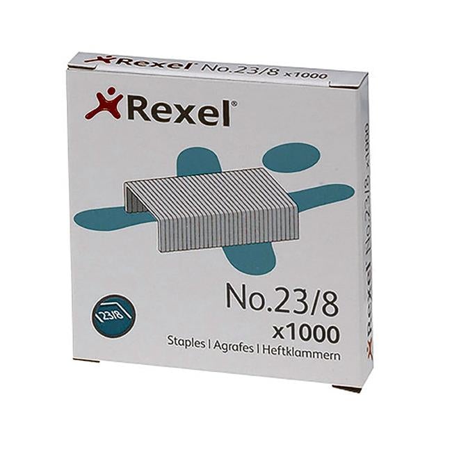 Rexel staples 23/8mm bx1000-Officecentre