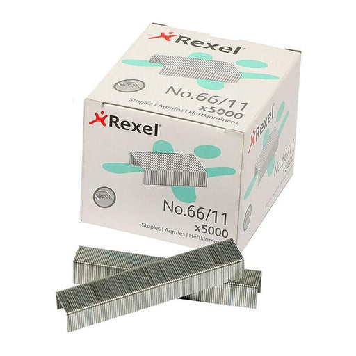 Rexel staples 66/11mm bx5000-Officecentre