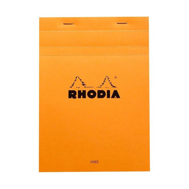 Rhodia Bloc Pad No. 16 A5 Lined Orange-Officecentre
