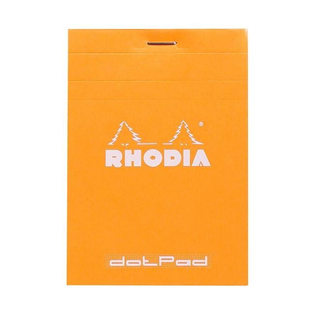 Rhodia dotPad No. 12 85x120mm Orange-Officecentre