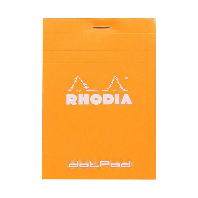 Rhodia dotPad No. 12 85x120mm Orange-Officecentre