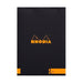 Rhodia le R Pad No. 16 A5 Lined Black-Officecentre