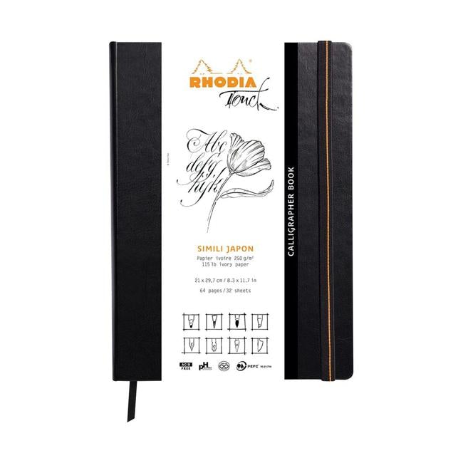 Rhodia Touch Calligrapher Book A4 Portrait Blank-Officecentre