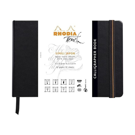 Rhodia Touch Calligrapher Book A5 Landscape Blank-Officecentre