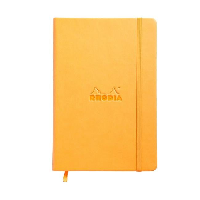 Rhodia Webnotebook A5 Blank Orange-Officecentre