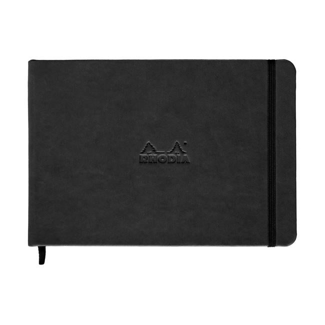 Rhodia Webnotebook Landscape A5 Dotted Black-Officecentre