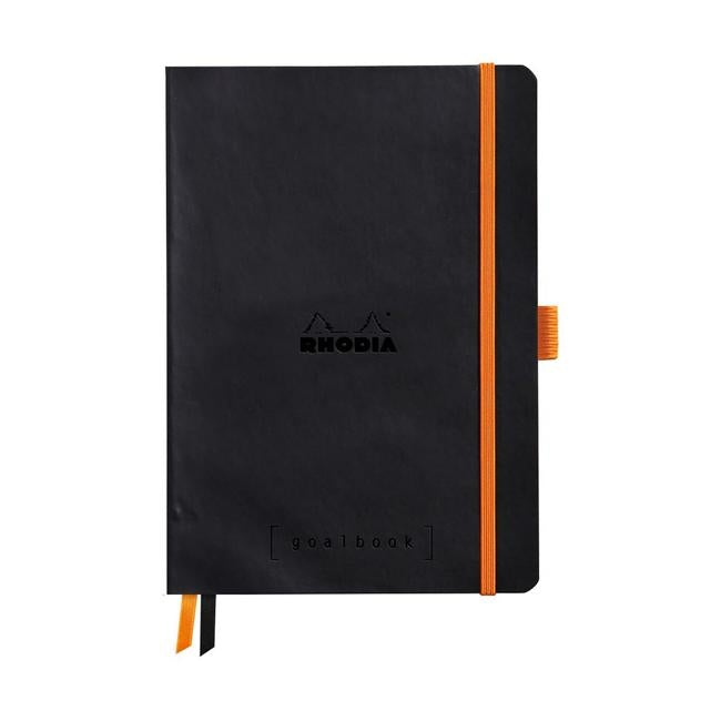 Rhodiarama Goalbook A5 Dotted Black-Officecentre