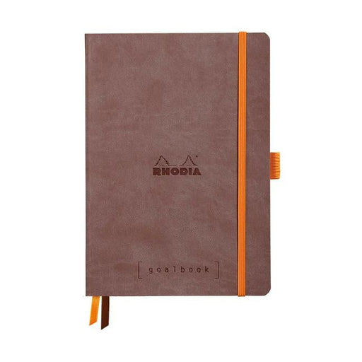 Rhodiarama Goalbook A5 Dotted Chocolate-Officecentre