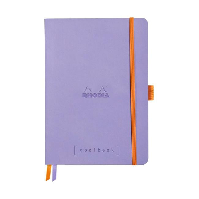 Rhodiarama Goalbook A5 Dotted Iris Blue-Officecentre