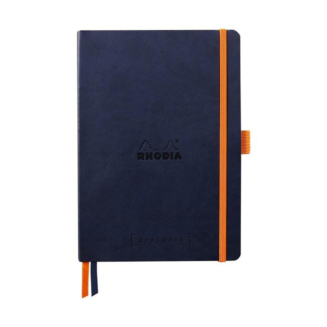 Rhodiarama Goalbook A5 Dotted Midnight-Officecentre