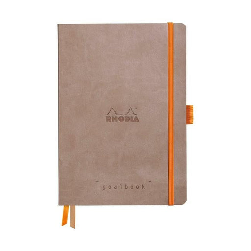 Rhodiarama Goalbook A5 Dotted Taupe-Officecentre