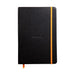 Rhodiarama Hardcover Notebook A5 Blank Black-Officecentre