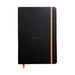 Rhodiarama Hardcover Notebook A5 Lined Black-Officecentre
