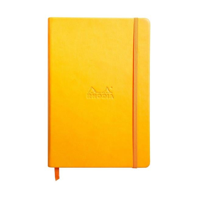 Rhodiarama Hardcover Notebook A5 Lined Daffodil-Officecentre