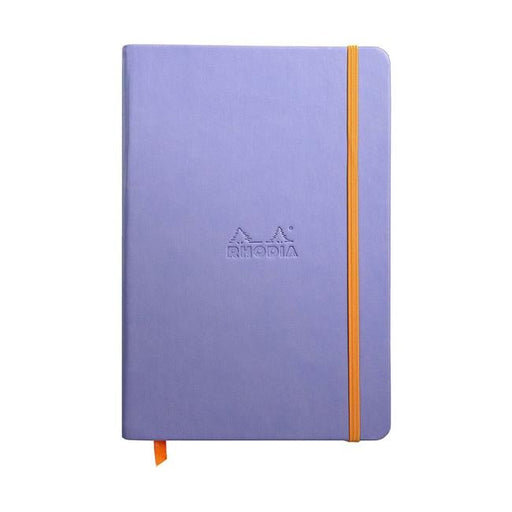 Rhodiarama Hardcover Notebook A5 Lined Iris Blue-Officecentre