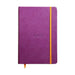 Rhodiarama Hardcover Notebook A5 Lined Purple-Officecentre