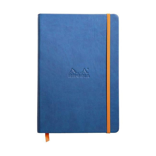 Rhodiarama Hardcover Notebook A5 Lined Sapphire-Officecentre