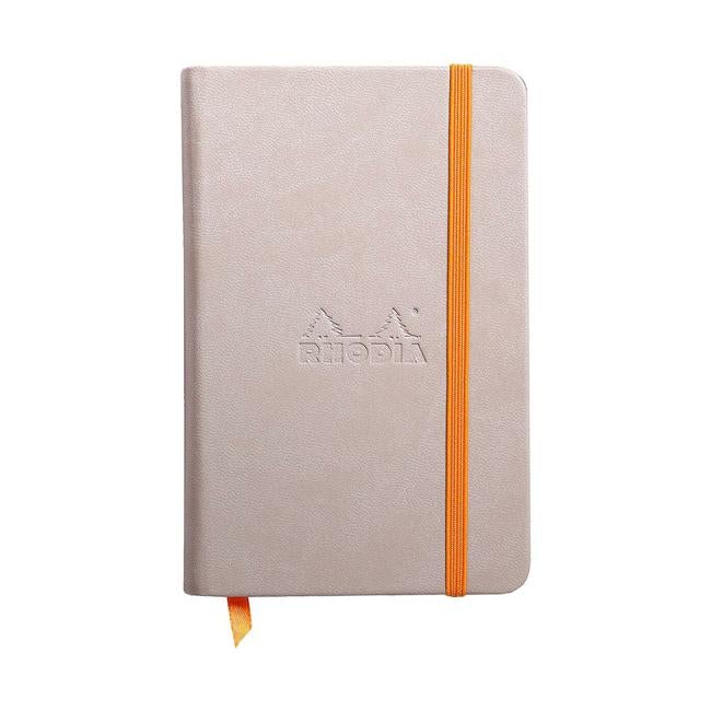 Rhodiarama Hardcover Notebook Pocket Lined Beige-Officecentre
