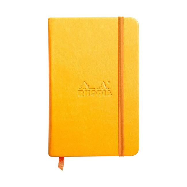 Rhodiarama Hardcover Notebook Pocket Lined Daffodil-Officecentre