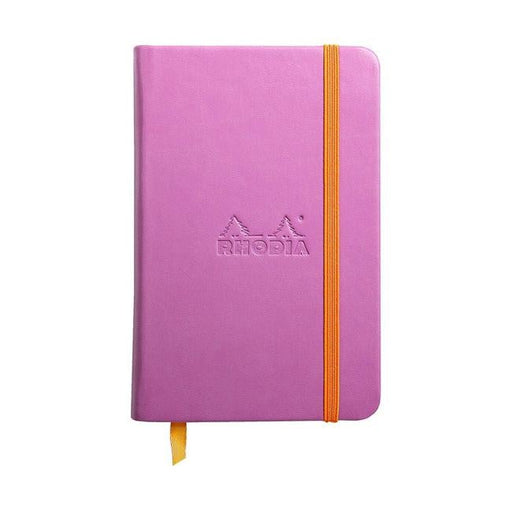 Rhodiarama Hardcover Notebook Pocket Lined Lilac-Officecentre