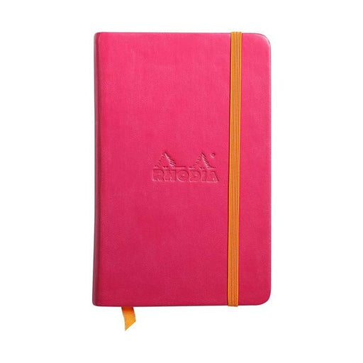 Rhodiarama Hardcover Notebook Pocket Lined Raspberry-Officecentre