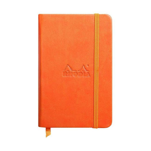 Rhodiarama Hardcover Notebook Pocket Lined Tangerine-Officecentre