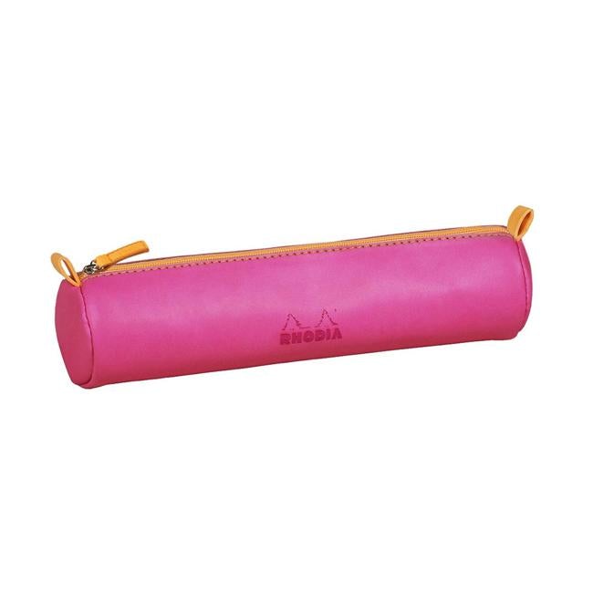 Rhodiarama Pencil Case Round Fuchsia-Officecentre
