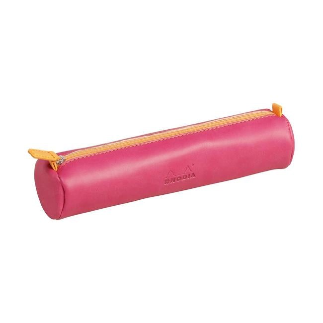 Rhodiarama Pencil Case Round Raspberry-Officecentre