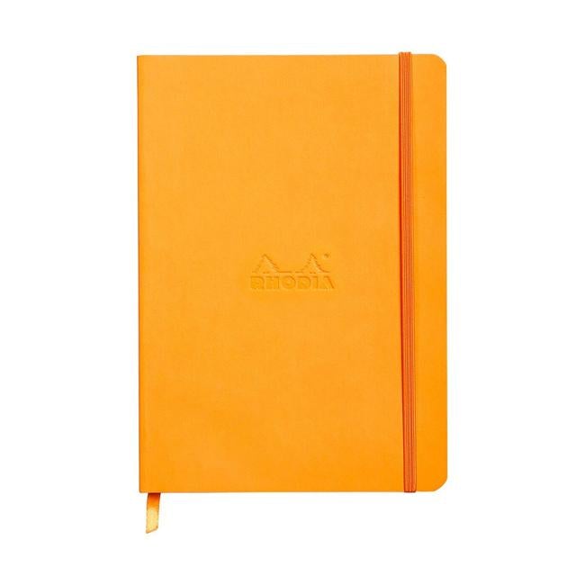 Rhodiarama Softcover Notebook A5 Dotted Orange-Officecentre