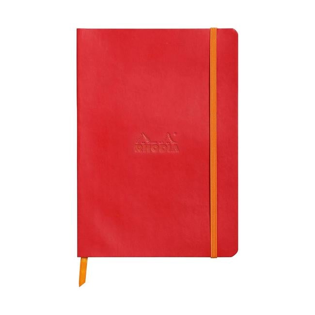 Rhodiarama Softcover Notebook A5 Dotted Poppy-Officecentre