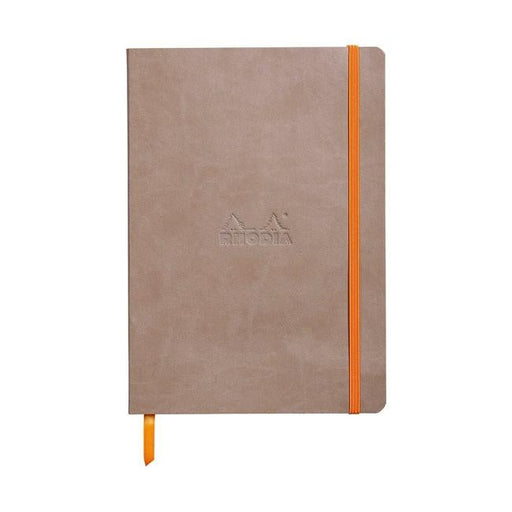 Rhodiarama Softcover Notebook A5 Dotted Taupe-Officecentre