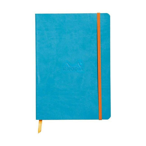 Rhodiarama Softcover Notebook A5 Dotted Turquoise-Officecentre