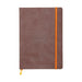 Rhodiarama Softcover Notebook A5 Lined Chocolate-Officecentre